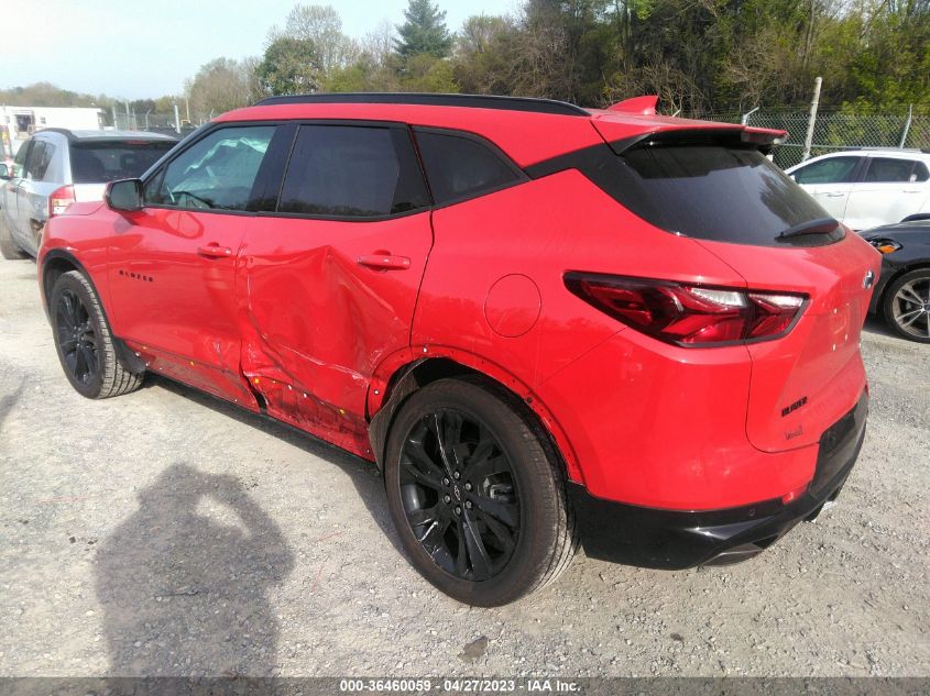 2022 CHEVROLET BLAZER RS - 3GNKBERS3NS213178