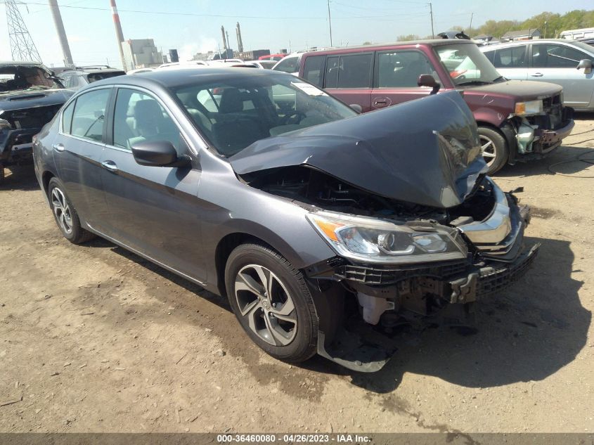 2016 HONDA ACCORD SEDAN LX - 1HGCR2F35GA139515