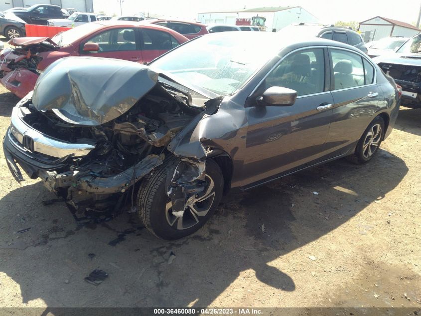 2016 HONDA ACCORD SEDAN LX - 1HGCR2F35GA139515
