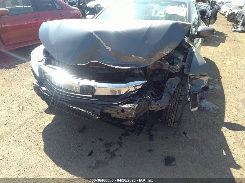 2016 HONDA ACCORD SEDAN LX - 1HGCR2F35GA139515