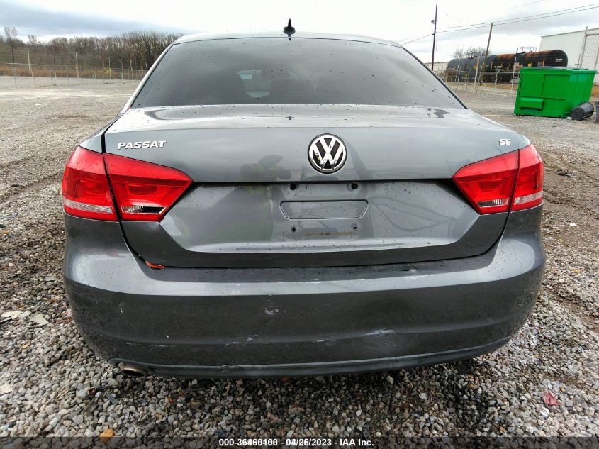 2013 VOLKSWAGEN PASSAT SE - 1VWBP7A3XDC045261