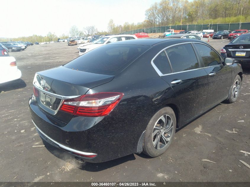 2016 HONDA ACCORD SEDAN LX - 1HGCR2F39GA238077