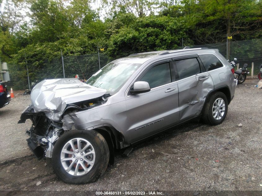 2021 JEEP GRAND CHEROKEE LAREDO X - 1C4RJFAG0MC565484