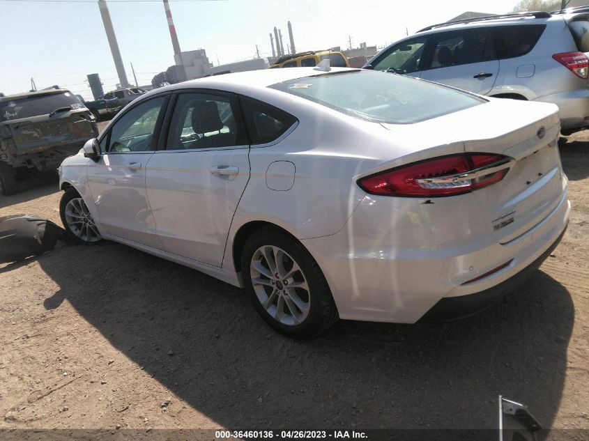 2019 FORD FUSION SE - 3FA6P0HD9KR276280