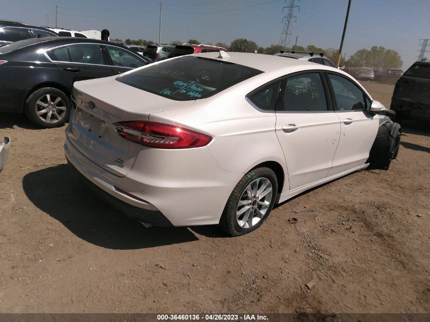 2019 FORD FUSION SE - 3FA6P0HD9KR276280