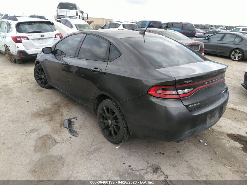 2015 DODGE DART SXT - 1C3CDFBB4FD315876