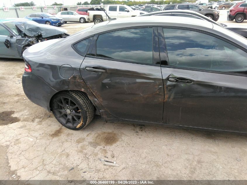 2015 DODGE DART SXT - 1C3CDFBB4FD315876