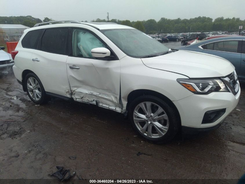2019 NISSAN PATHFINDER SL - 5N1DR2MN4KC598437