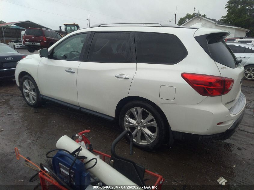 2019 NISSAN PATHFINDER SL - 5N1DR2MN4KC598437