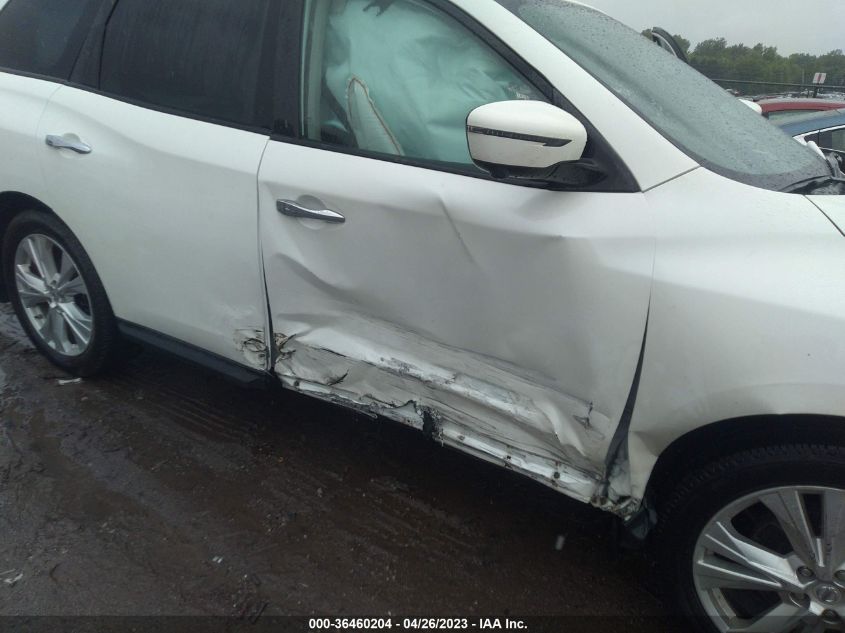 2019 NISSAN PATHFINDER SL - 5N1DR2MN4KC598437