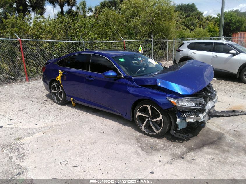 2020 HONDA ACCORD SEDAN SPORT - 1HGCV1F3XLA019225
