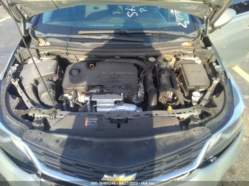 2017 CHEVROLET CRUZE LT - 1G1BE5SM4H7204478