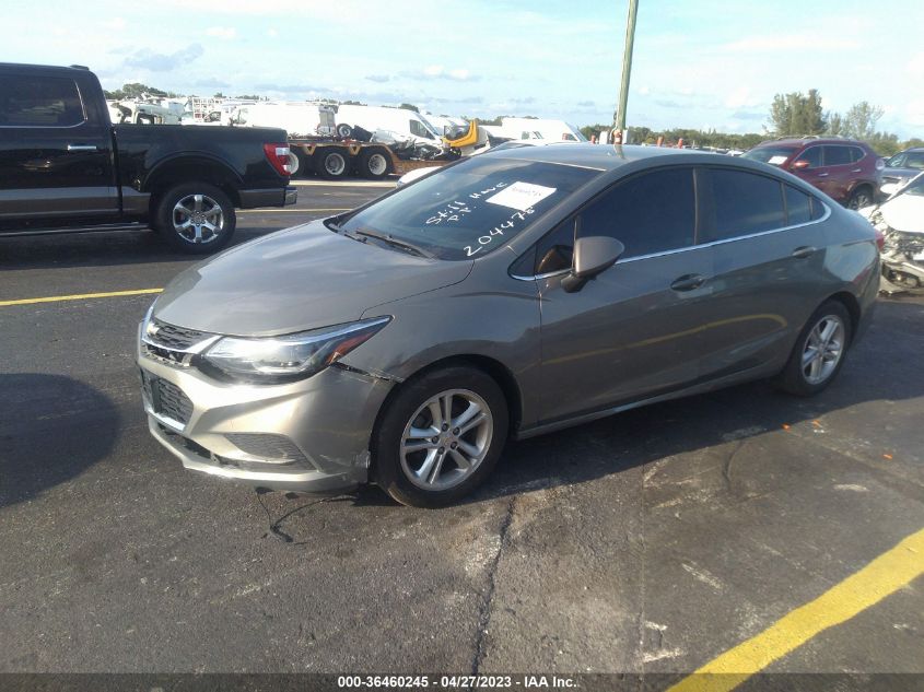 2017 CHEVROLET CRUZE LT - 1G1BE5SM4H7204478