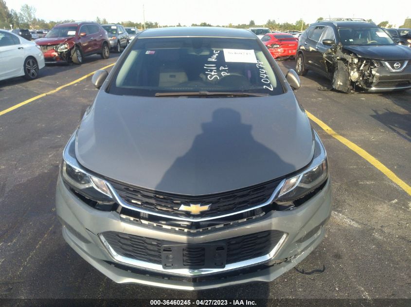 2017 CHEVROLET CRUZE LT - 1G1BE5SM4H7204478