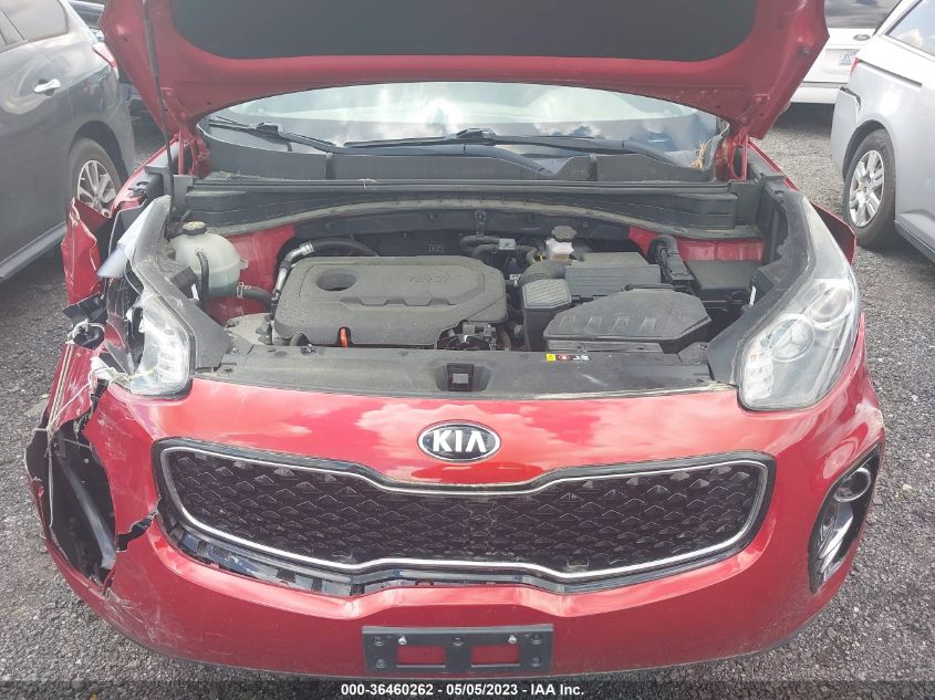 2018 KIA SPORTAGE LX - KNDPMCAC3J7458749