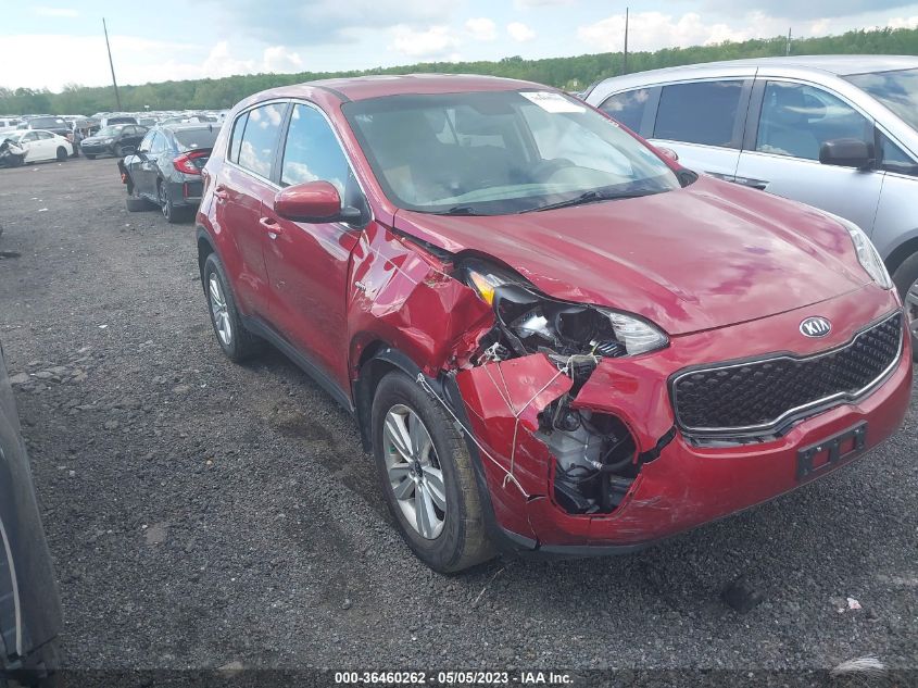 2018 KIA SPORTAGE LX - KNDPMCAC3J7458749