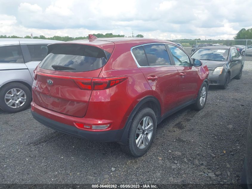 2018 KIA SPORTAGE LX - KNDPMCAC3J7458749
