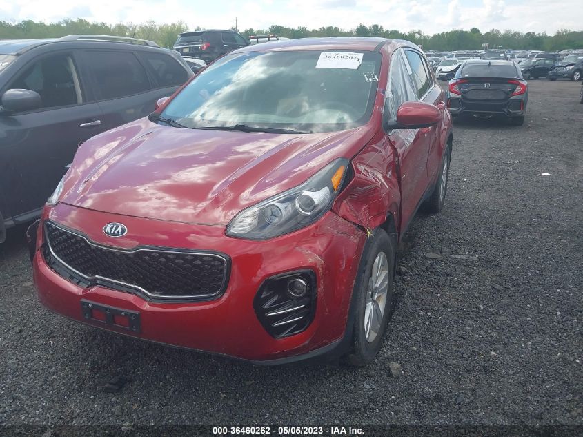 2018 KIA SPORTAGE LX - KNDPMCAC3J7458749