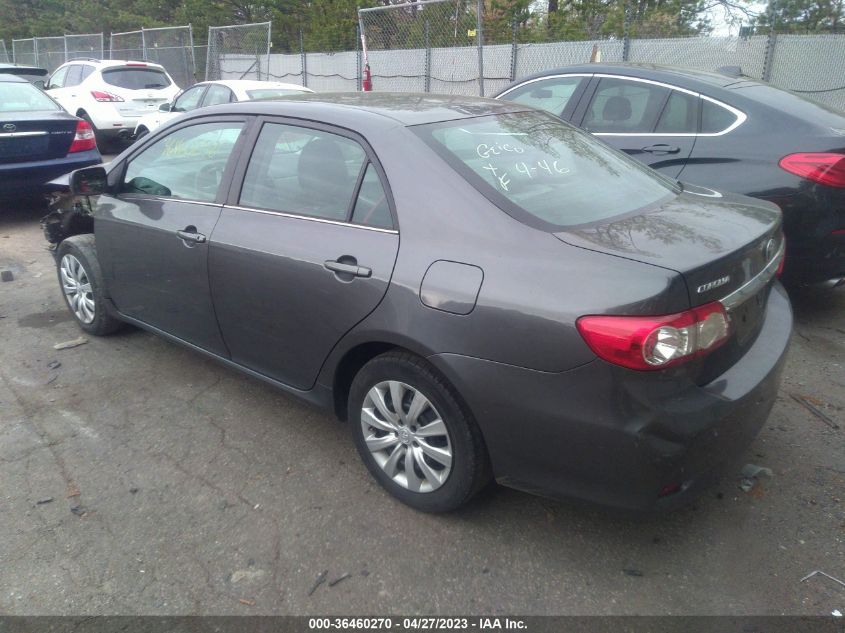 2013 TOYOTA COROLLA L/LE/S - 2T1BU4EE0DC079528