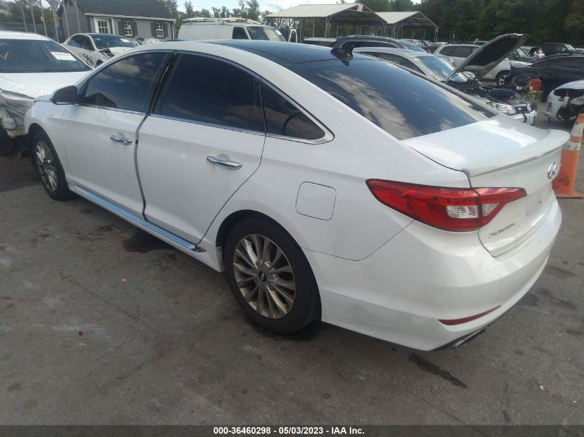 2015 HYUNDAI SONATA 2.4L LIMITED - 5NPE34AF4FH094399