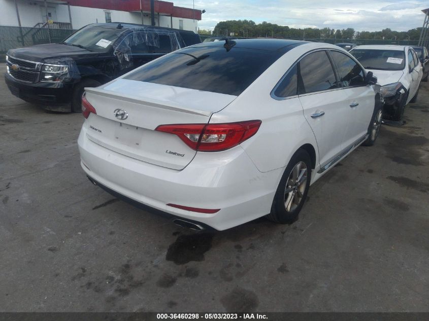 2015 HYUNDAI SONATA 2.4L LIMITED - 5NPE34AF4FH094399