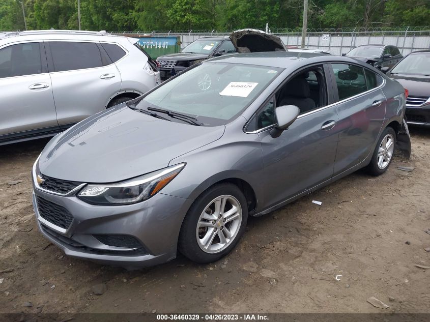 2018 CHEVROLET CRUZE LT - 1G1BE5SM1J7117403