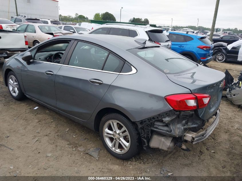 2018 CHEVROLET CRUZE LT - 1G1BE5SM1J7117403