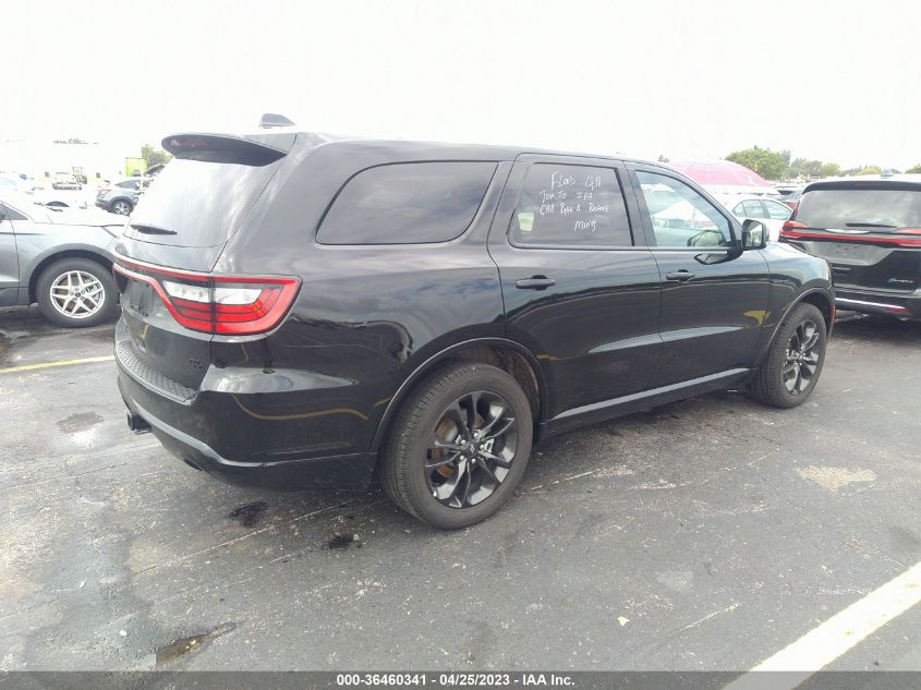 2022 DODGE DURANGO R/T PLUS - 1C4SDJCT1NC222643