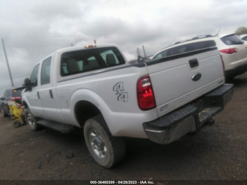 2016 FORD SUPER DUTY F-250 SRW LARIAT/PLATINUM - 1FT7W2B61GEC80776