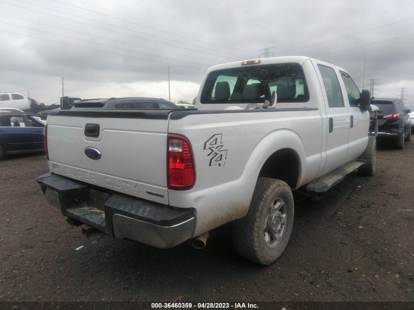 2016 FORD SUPER DUTY F-250 SRW LARIAT/PLATINUM - 1FT7W2B61GEC80776