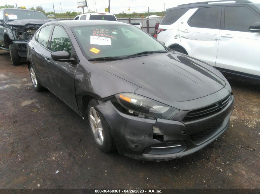 2015 DODGE DART SXT - 1C3CDFBBXFD140856