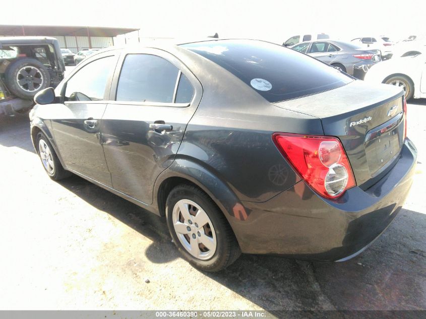 2013 CHEVROLET SONIC LS - 1G1JA5SH6D4154284
