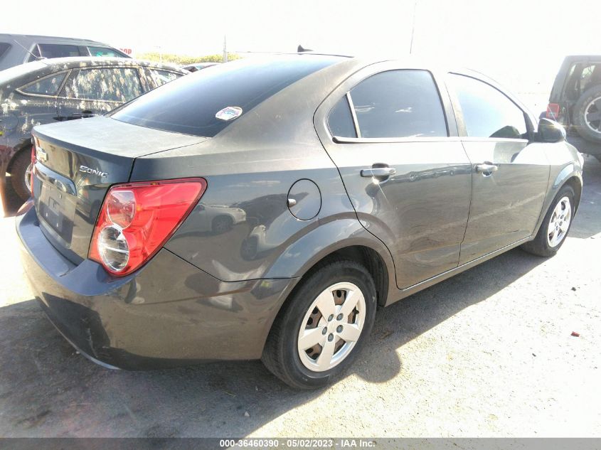 2013 CHEVROLET SONIC LS - 1G1JA5SH6D4154284