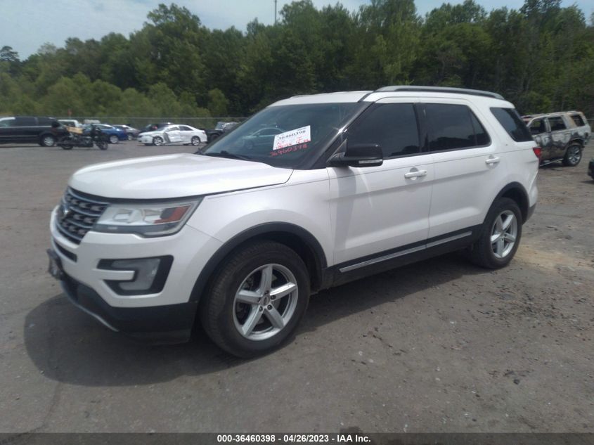 2016 FORD EXPLORER XLT - 1FM5K8D89GGC94610