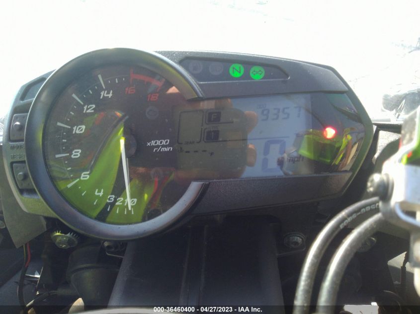 2016 KAWASAKI ZX636 E JKBZXJE16GA019348