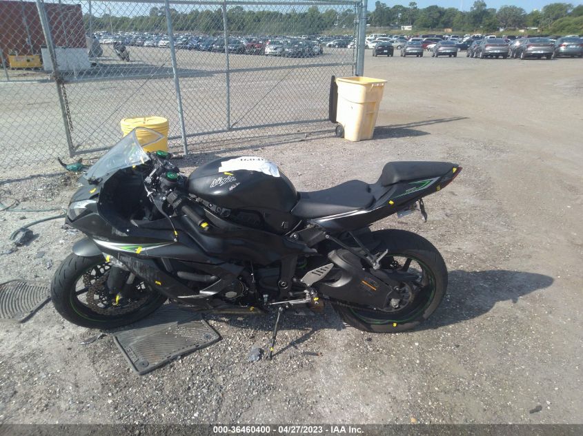 2016 KAWASAKI ZX636 E JKBZXJE16GA019348