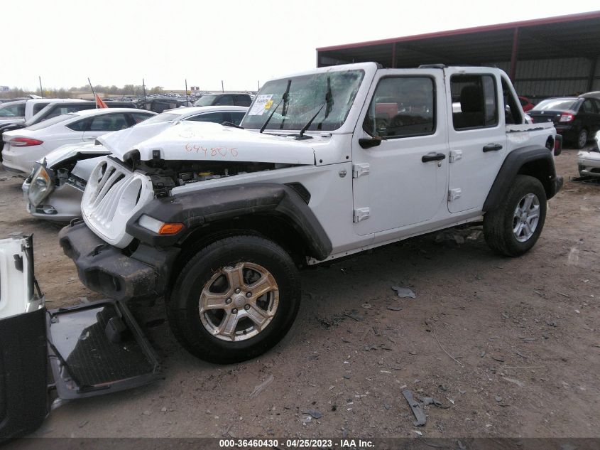 2018 JEEP WRANGLER UNLIMITED SPORT S - 1C4HJXDG9JW228464