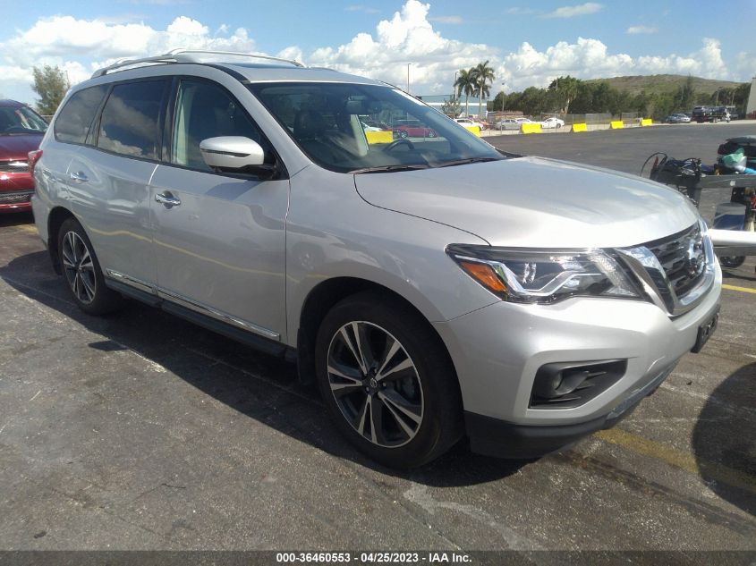 2020 NISSAN PATHFINDER PLATINUM - 5N1DR2DMXLC645978