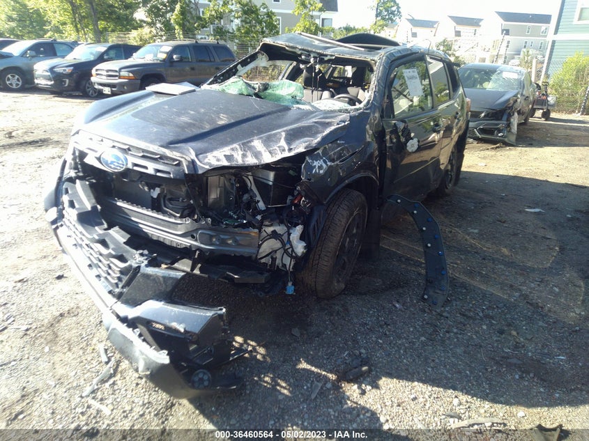 VIN JF2SKAMC4NH493219 2022 SUBARU FORESTER WILDERNESS