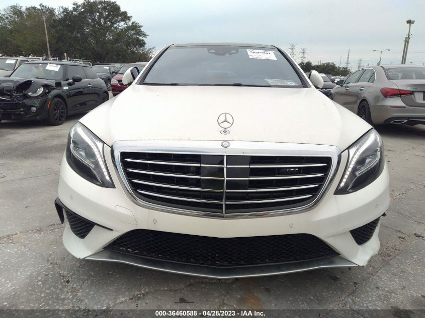 2016 MERCEDES-BENZ S-CLASS AMG S 63 - WDDUG7JB2GA213418