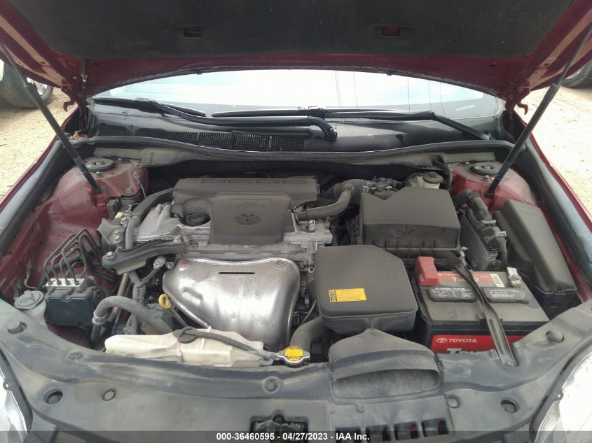 2015 TOYOTA CAMRY XLE/SE/LE/XSE - 4T1BF1FK4FU933497