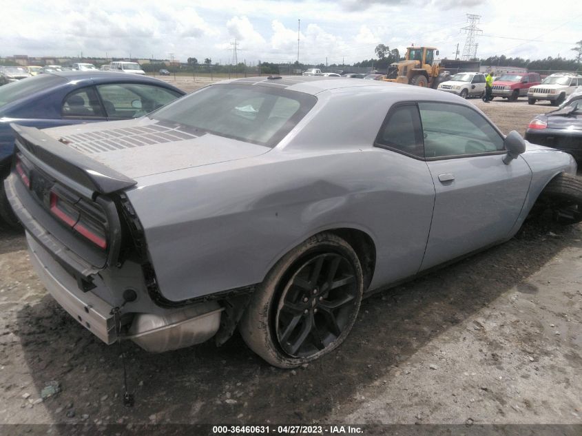 2022 DODGE CHALLENGER SXT - 2C3CDZAG3NH142710