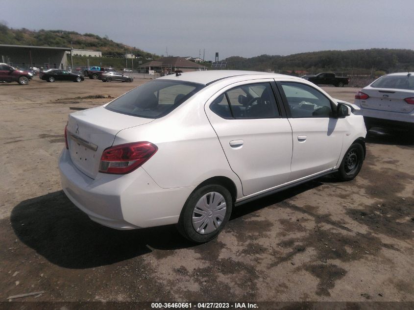 2020 MITSUBISHI MIRAGE G4 ES - ML32F3FJ1LHF08241