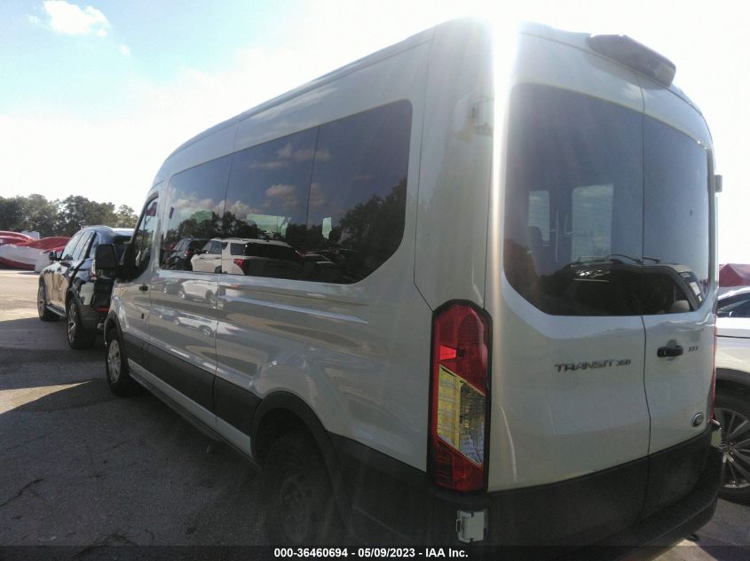 2021 FORD TRANSIT PASSENGER WAGON XL/XLT 1FBAX2C86MKA64488