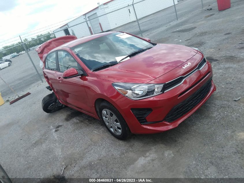 2022 KIA RIO S - 3KPA24AD8NE449335