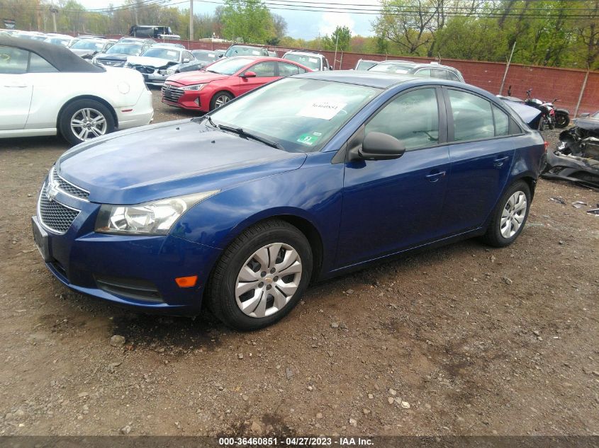 2013 CHEVROLET CRUZE LS - 1G1PA5SG5D7301663