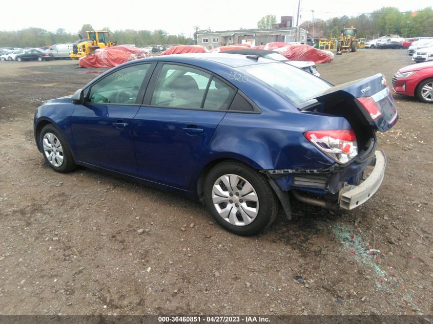 2013 CHEVROLET CRUZE LS - 1G1PA5SG5D7301663