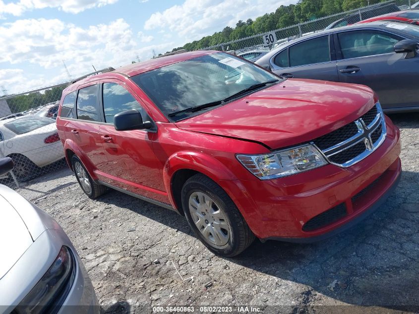 2016 DODGE JOURNEY SE - 3C4PDCAB8GT147510