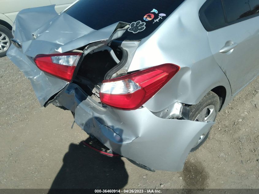 2015 KIA FORTE LX - KNAFK4A65F5343622
