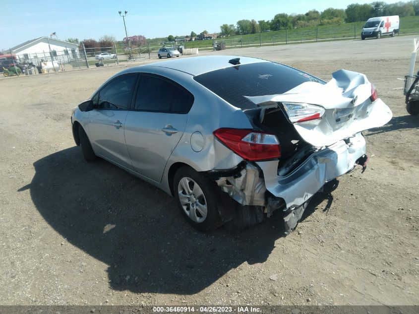 2015 KIA FORTE LX - KNAFK4A65F5343622